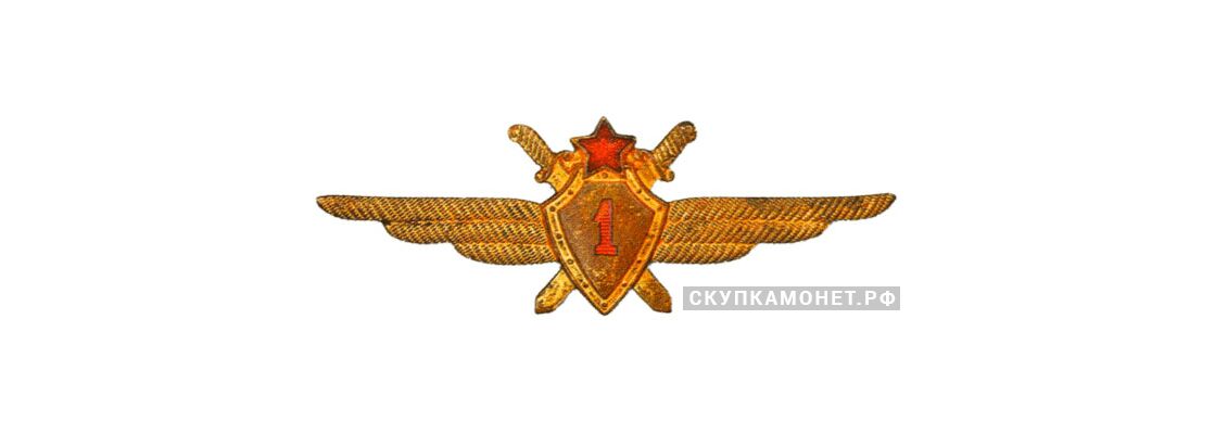  Знак «Военный летчик 1-го класса», фото 1 