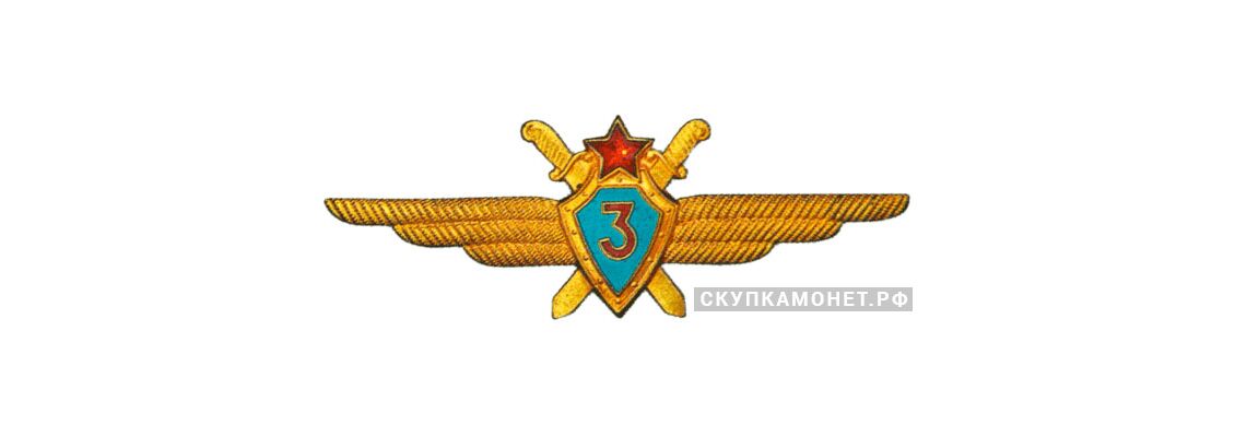  Знак «Военный летчик 3-го класса», фото 1 