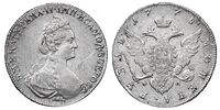 1 рубль 1778 года, Екатерина 2, фото 1 