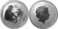  2 доллара Елизавета II. Лунар. Год Обезьяны. 2016 год, фото 1 