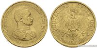  20 марок 1914 года “Вильгельм ІІ в мундире”(золото, Германия), фото 1 