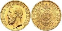  20 марок Фридрих I. Баден. 1894, 1895 год., фото 1 
