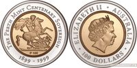  100 долларов 1999 года “Юбилейный Соверен”(золото, Австралия), фото 1 