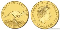  25 долларов 2008 года “Кенгуру”(золото, Австралия), фото 1 