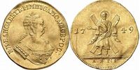  1 червонец 1749 года, Елизавета 1, фото 1 