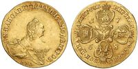  10 рублей 1758 года, Екатерина 2, фото 1 