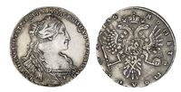  Полтина 1736 года, Анна Иоанновна, фото 1 
