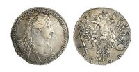  Полтина 1735 года, Анна Иоанновна, фото 1 
