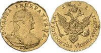  1 червонец 1738 года, Анна Иоанновна, фото 1 