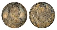  1 рубль 1734 года, Анна Иоанновна, фото 1 
