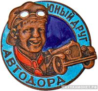  «Юный друг АВТОДОРа», знаки добровольных обществ и общественных организаций, фото 1 