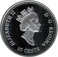  25 центов 1999 года, Мир глазами детей, фото 1 