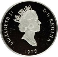  150 долларов 1998 года, Серый волк, фото 1 