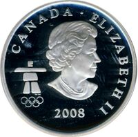  25 центов 2007 года, Ванкувер 2010 - Фристайл, фото 1 