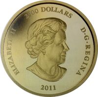  2 500 долларов 2011 года, Кленовый лист навсегда, фото 1 