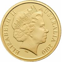  5 долларов 2010 года, Маленький Динкумс, тасманийский дьявол, фото 1 