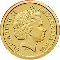  5 долларов 2008 года, Бинни Билби, фото 1 