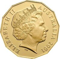  50 центов 2001 года, Столетие Федерации, фото 1 