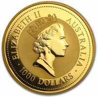  1 000 долларов 1995 года, Красный кенгуру, фото 1 