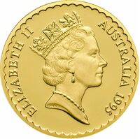  100 Долларов 1995 года, Цветочные эмблемы - Цветок Телопея, фото 1 