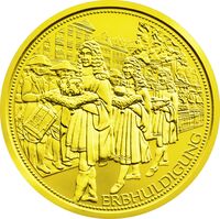  100 Евро 2009 года, Архиерейская корона, фото 1 