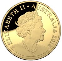  200 Долларов 2019 года, Портрет на монетах Австралии 1998-2019, фото 1 