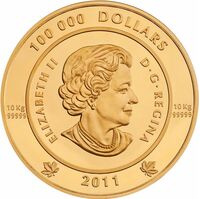  100 000 долларов 2011 года, Скульптура Билла Рида: Дух Хайды Гвайи, фото 1 