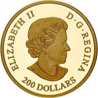  200 долларов 2020 года, Роза королевы Елизаветы, фото 1 