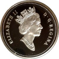  1 доллар 1997 года, 25 лет Суперсерии СССР-Канада 1972, фото 1 