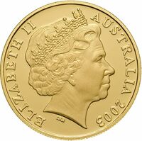  100 долларов 2003 года, 50 лет со дня коронации Елизаветы II, фото 1 
