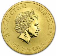  100 долларов 2016 года, Австралийский кенгуру, фото 1 