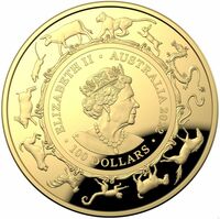  100 долларов 2022 года, Год тигра - Китайский Зодиак - Proof, фото 1 