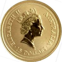  15 долларов 1997-1998 годов, Два кенгуру, фото 1 