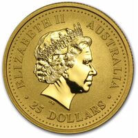  25 долларов 2001 года, Год змеи, фото 1 