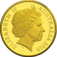  25 долларов 2015 года, Большой барьерный риф ЮНЕСКО, фото 1 