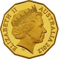  50 центов 2012 года, Бриллиантовый юбилей королевы, фото 1 
