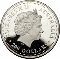  200 долларов 2003 года, Австралийская коала, фото 1 