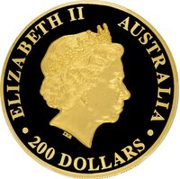  200 долларов 2018 года, Австралийский кенгуру, фото 1 