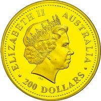  200 долларов 1999 года, Два кенгуру, фото 1 