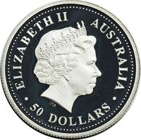  50 долларов 2008 года, Джеральдтонский воск, фото 1 