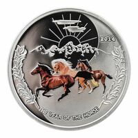  1 Доллар 2014 года, Год Лошади, фото 1 