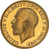  1 Соверен 1911-1928 года, Регулярный выпуск, фото 1 