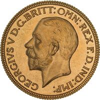  1 Соверен 1929-1931 года, Регулярный выпуск, фото 1 