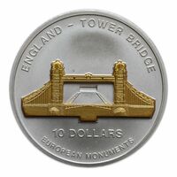  10 Долларов 2005 года, Тауэрский мост, фото 1 