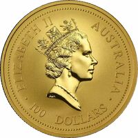  100 Долларов 1997 года, Год быка, фото 1 