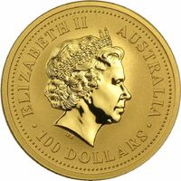  100 Долларов 1998 года, Год тигра, фото 1 