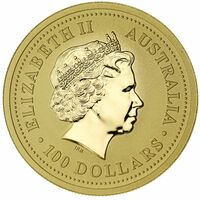  100 Долларов 1999 года, Год кролика, фото 1 