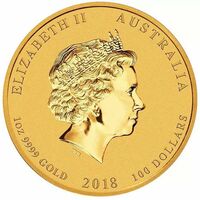  100 Долларов 2018 года, Китайский дракон, фото 1 