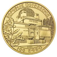  100 Евро 2004 года, Венский модерн - Дом сецессиона, фото 1 