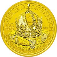  100 Евро 2012 года, Корона Австрийской империи, фото 1 